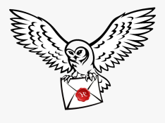 clipart image of owl post